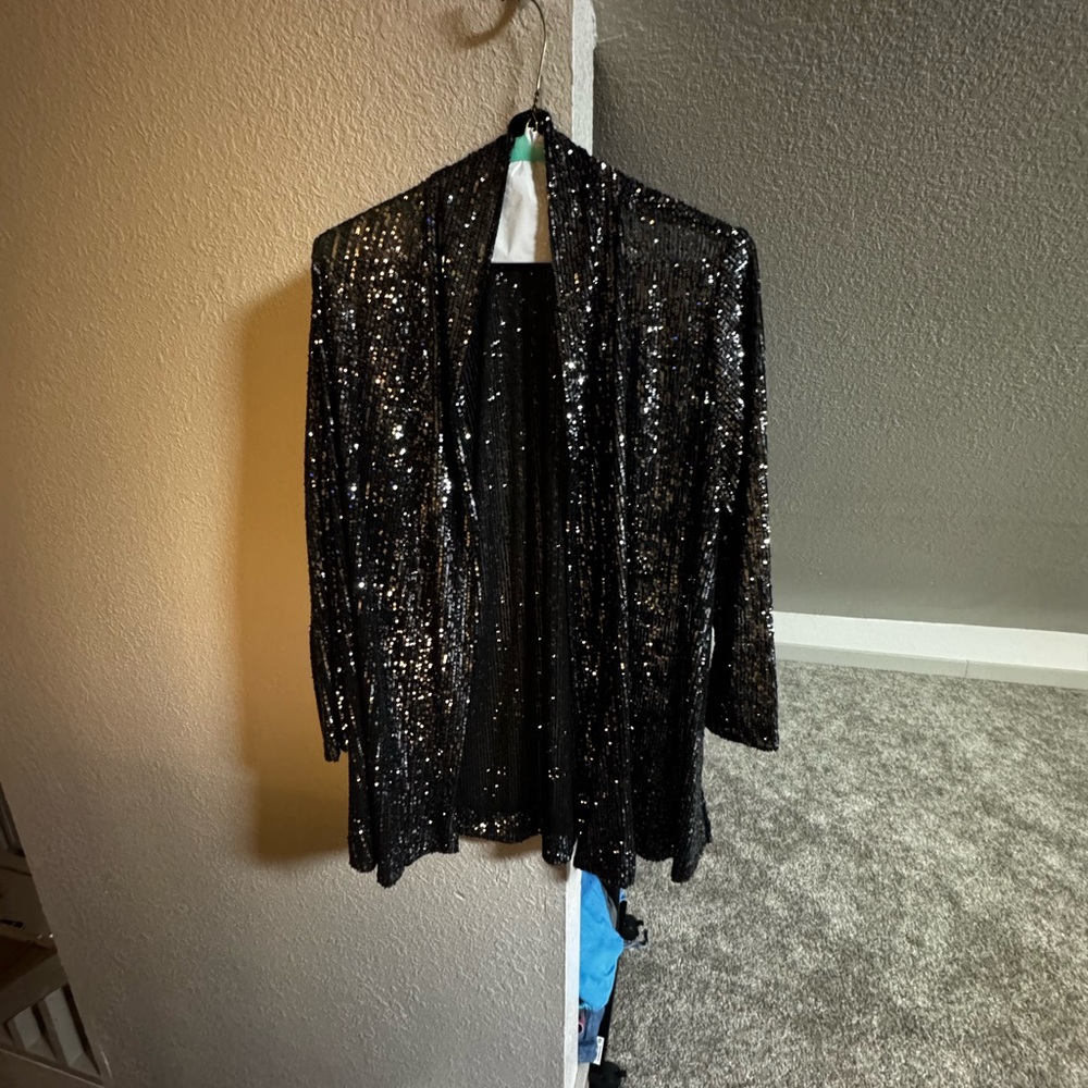 Black Sequin Jacket